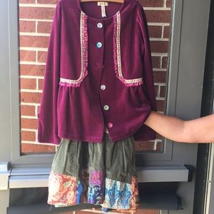 Matilda Jane jacket and skirt. EUC!